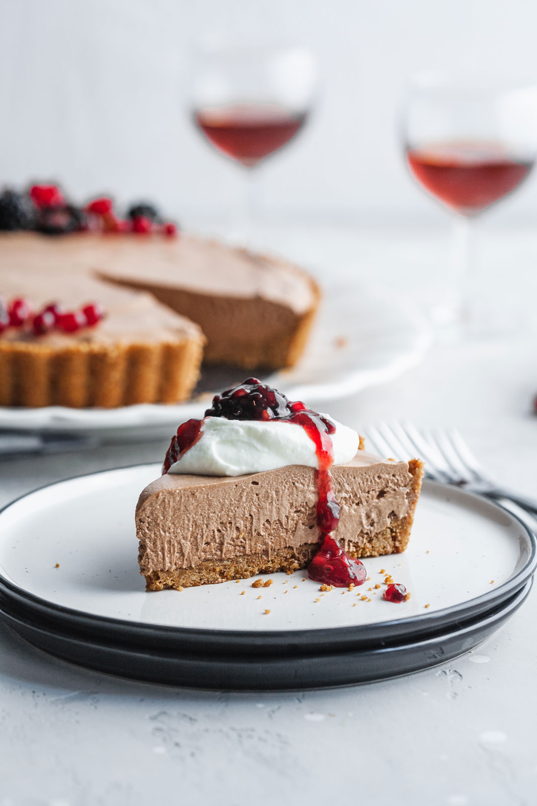 Chocolate Espresso Silk Pie