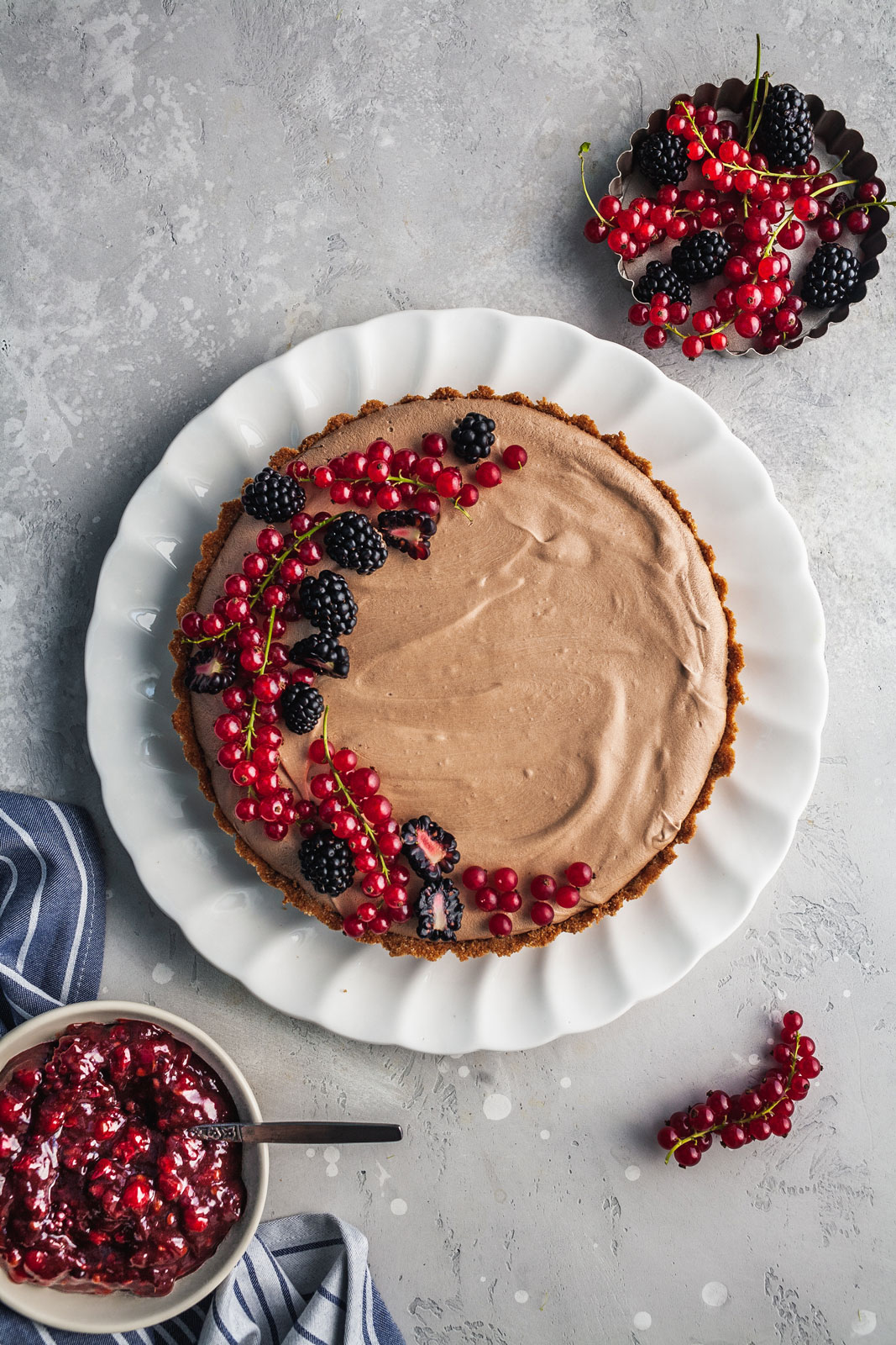 Chocolate Espresso Silk Pie