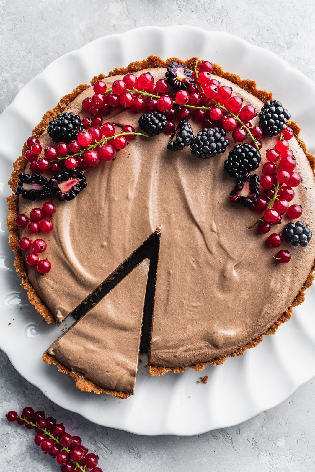 Chocolate Espresso Silk Pie