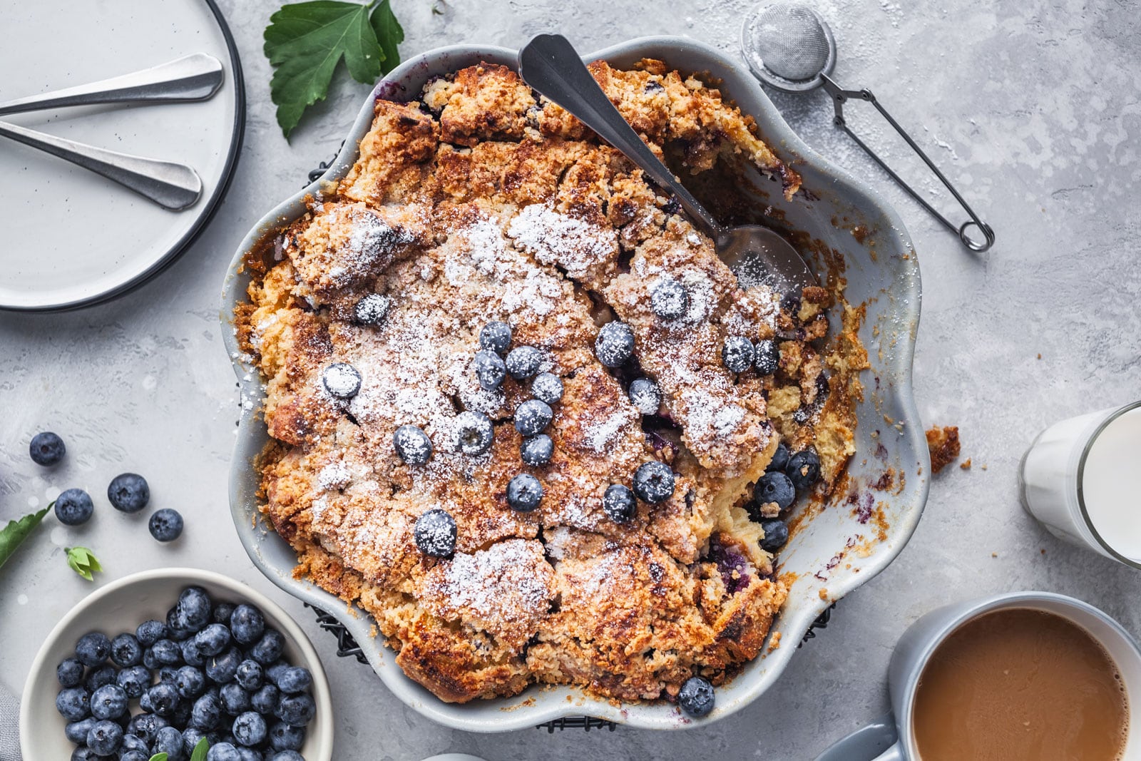 Baked Blueberry French Toast