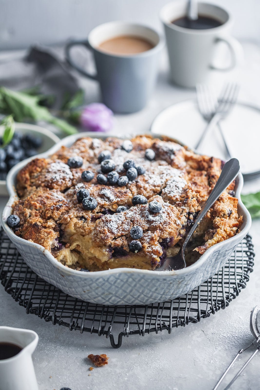 Baked Blueberry French Toast