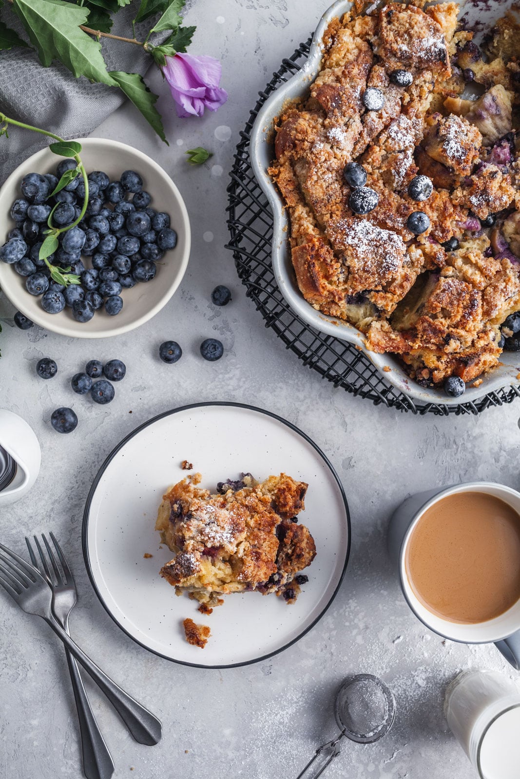 Baked Blueberry French Toast