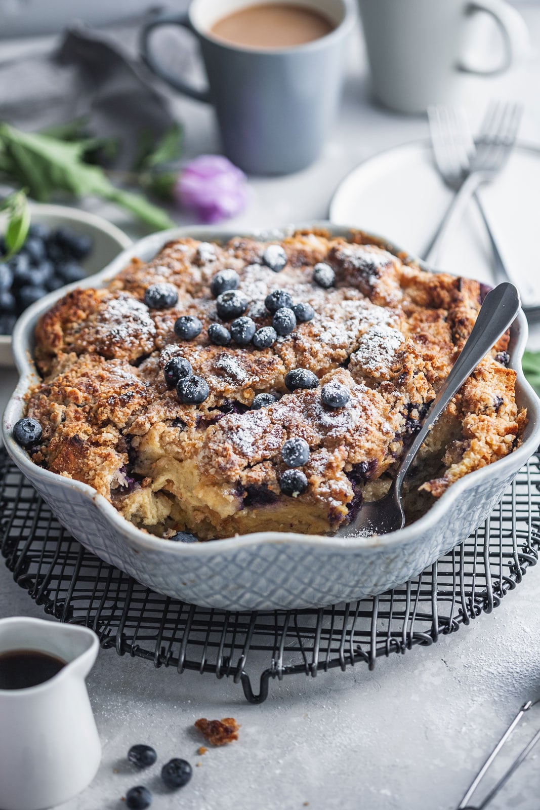 Baked Blueberry French Toast