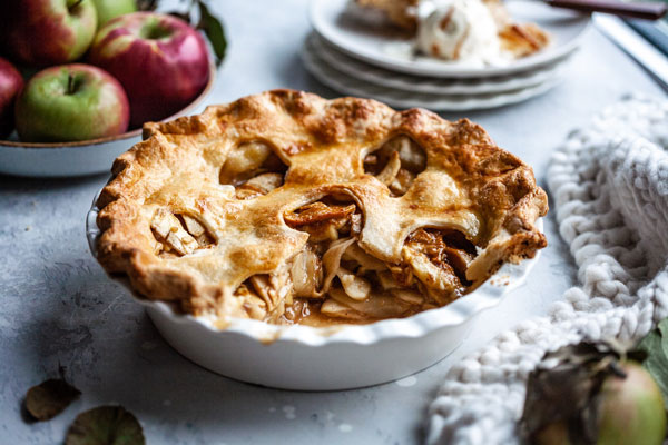 Salted Caramel Apple Pie