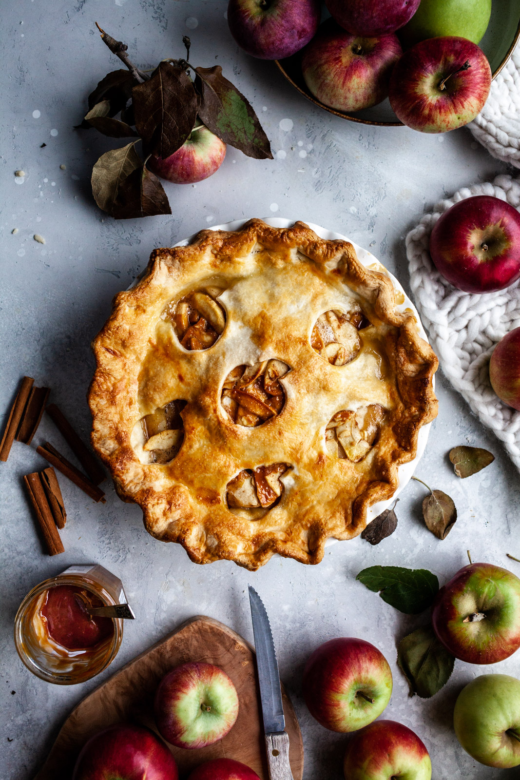 Salted Caramel Apple Pie