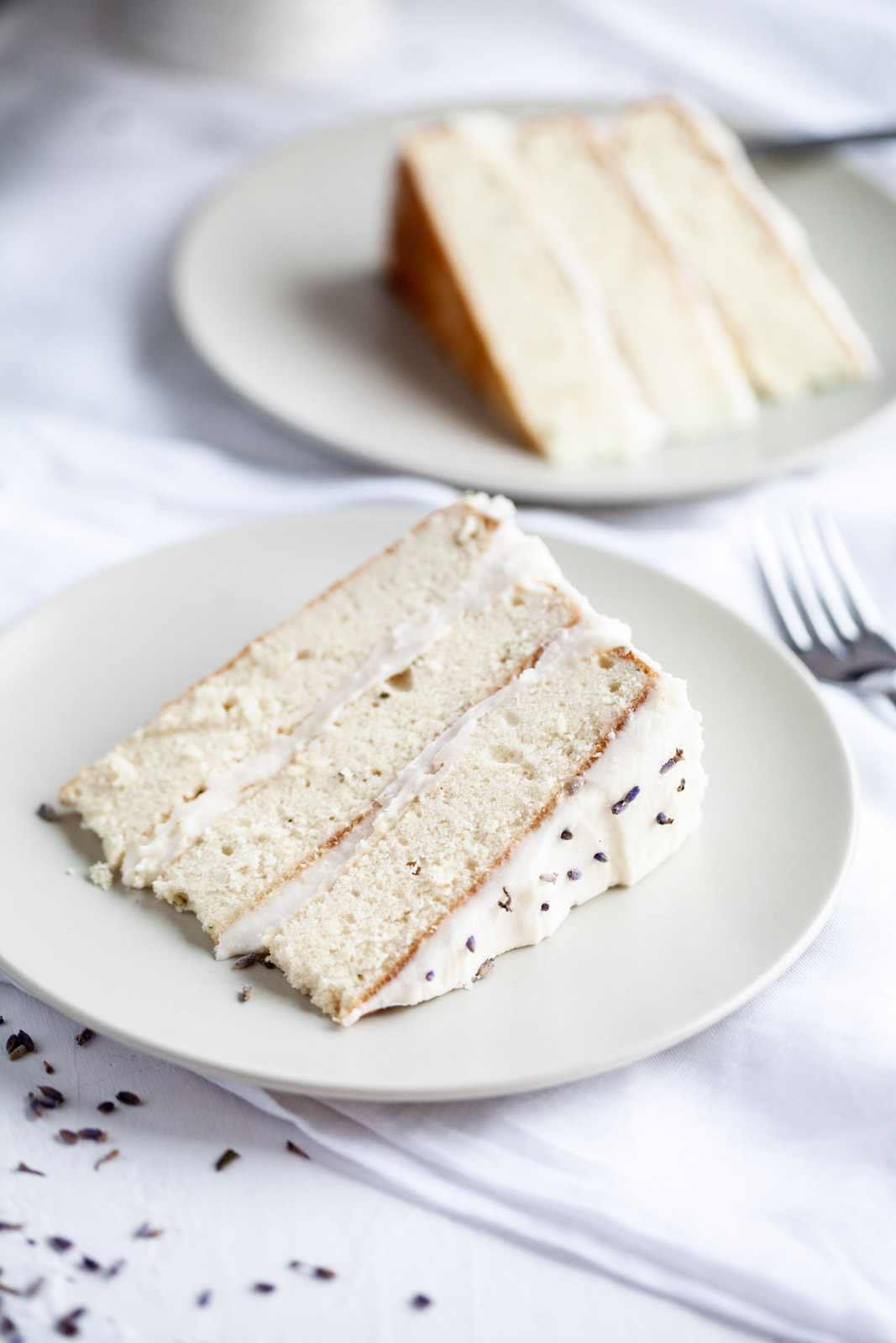 Rosemary Lavender Cake With a Lavender Buttercream