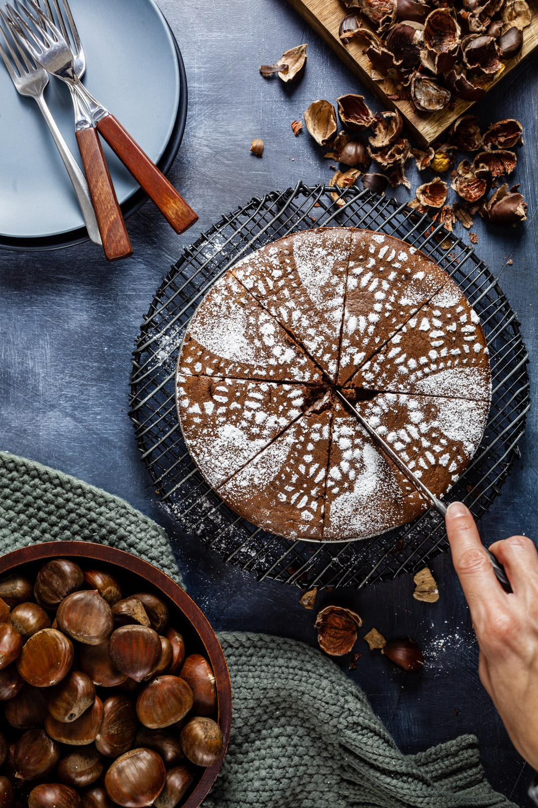 Chocolate Chestnut Cake