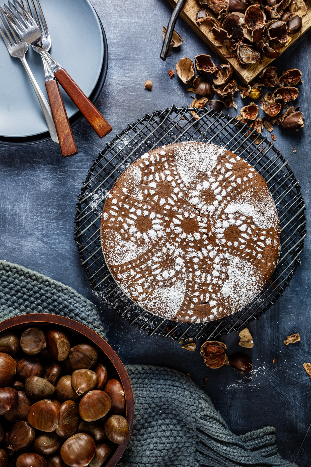 Chocolate Chestnut Cake