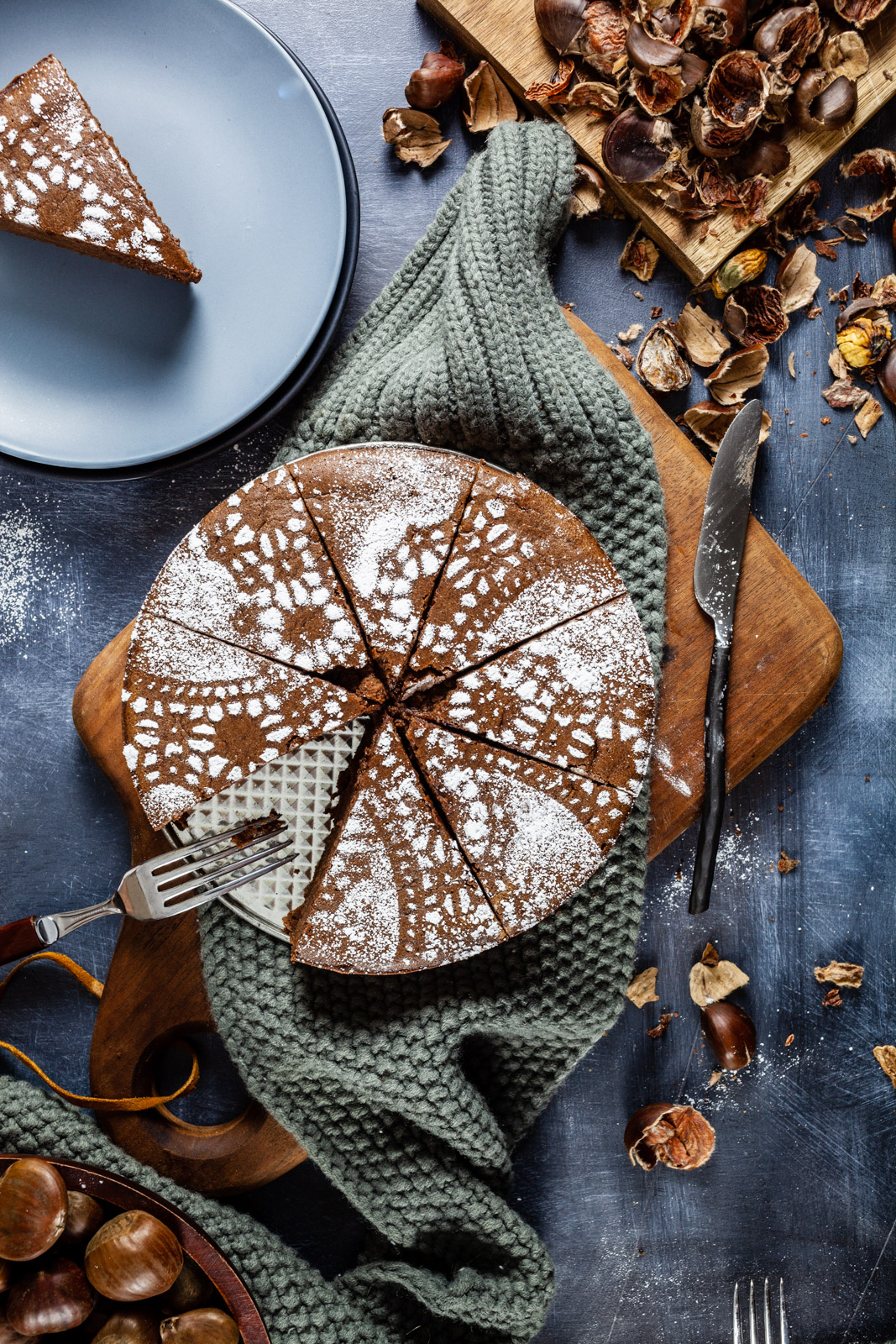 Chocolate Chestnut Cake