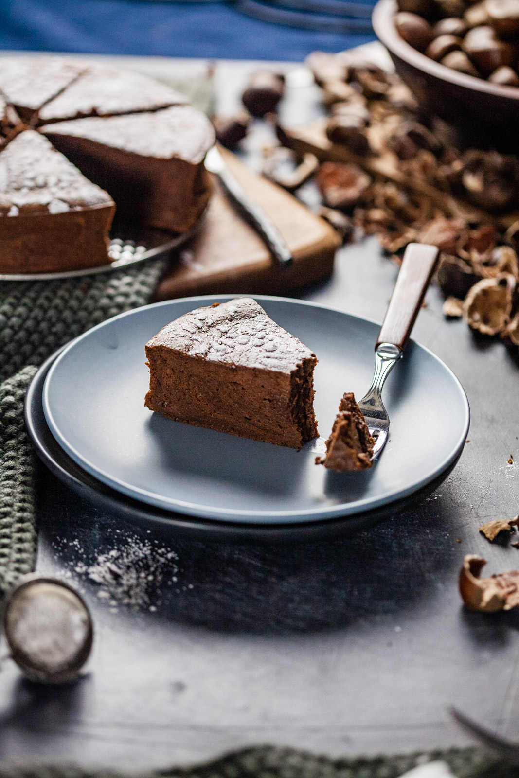 Chocolate Chestnut Cake