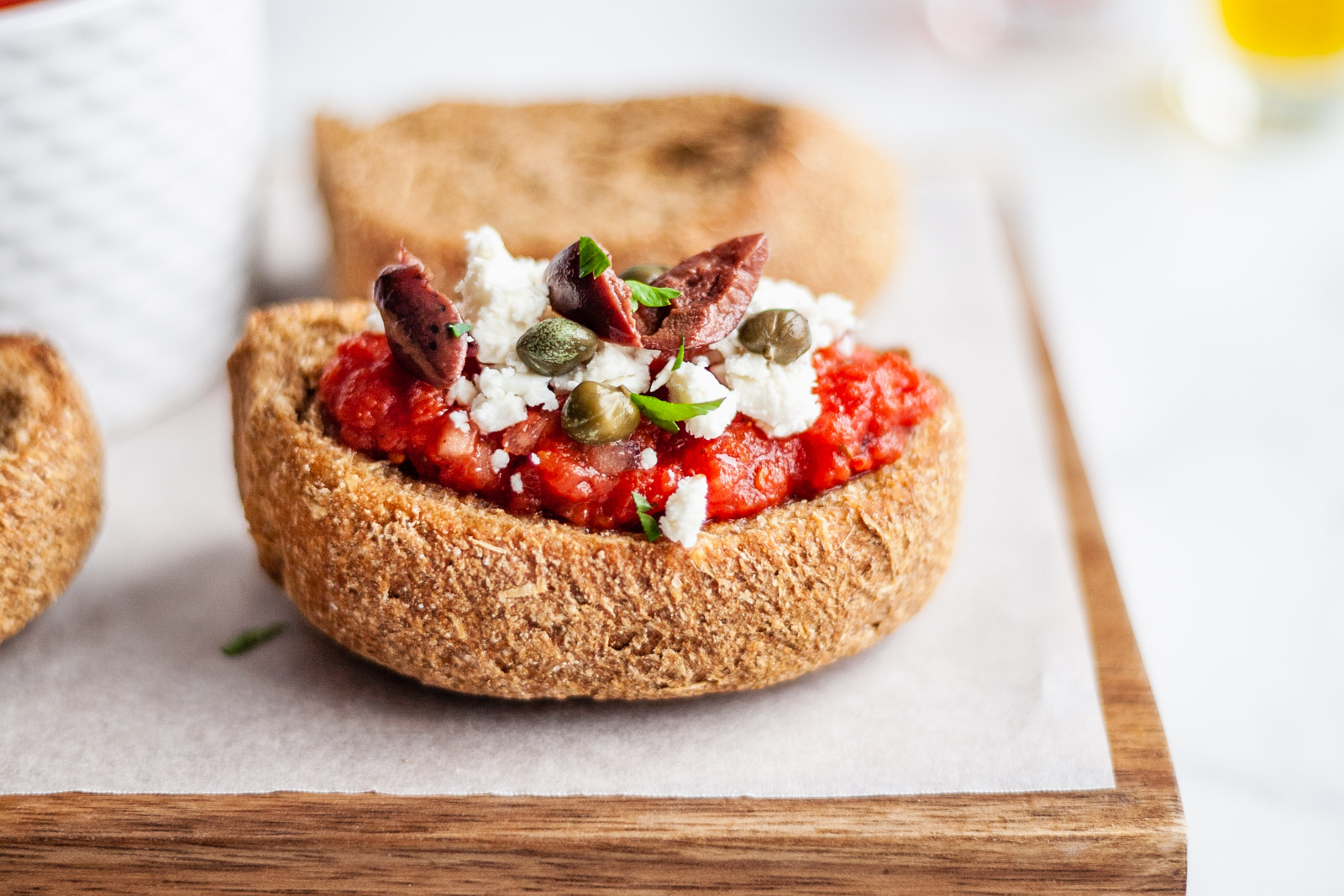 Dakos – A Fantastic Greek Bruschetta