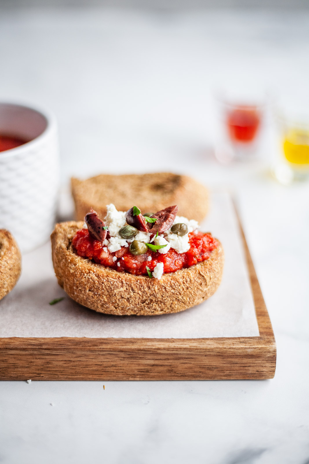 Dakos – A Fantastic Greek Bruschetta