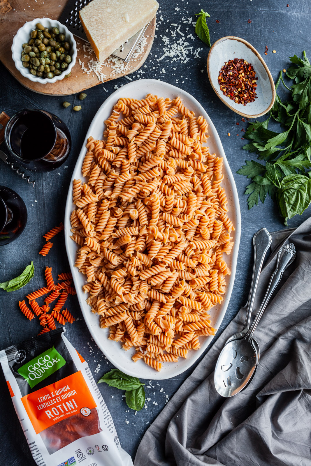 Eggplant And Mushroom Rotini