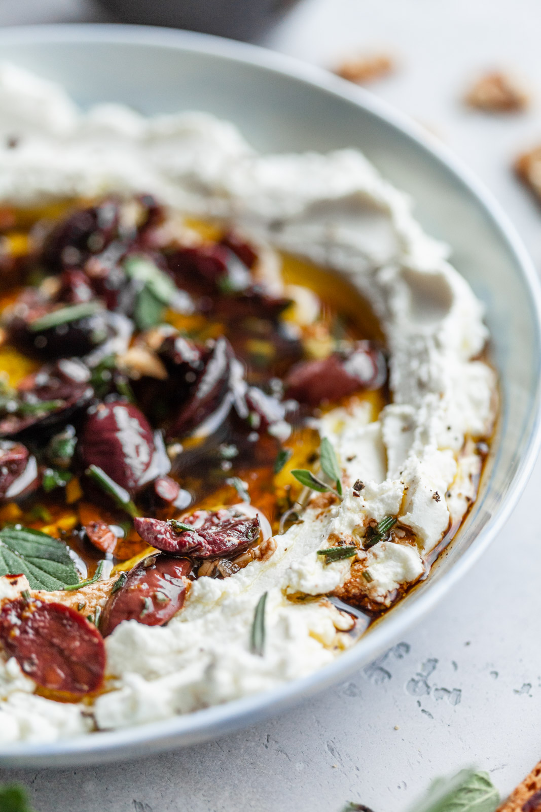 Marinated Goat Cheese Spread