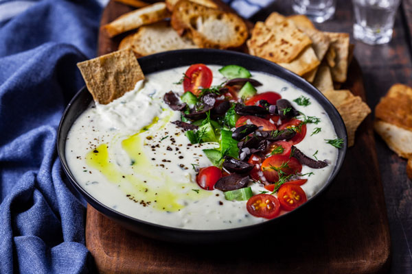 Greek Cheese Fondue