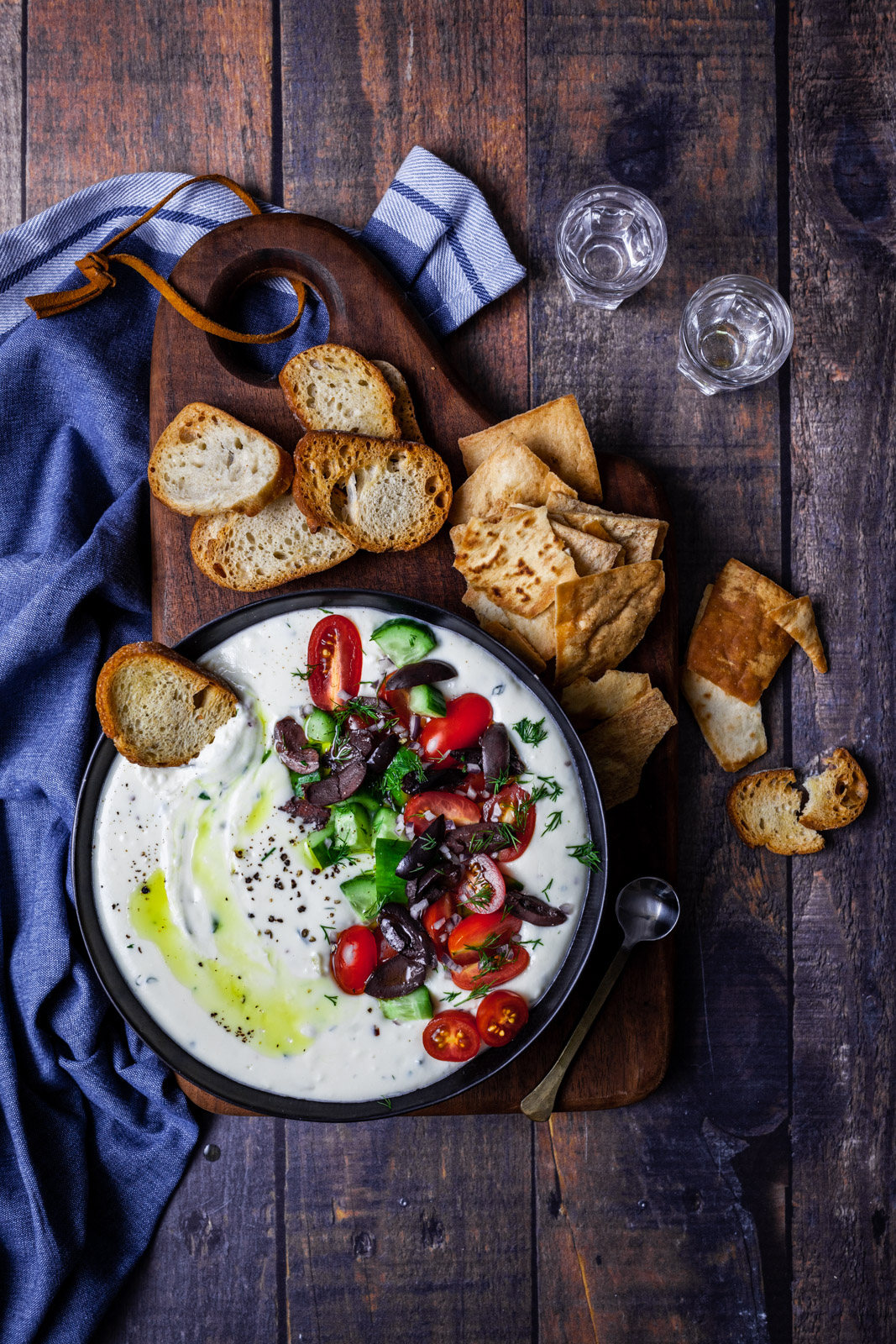 Greek Cheese Fondue