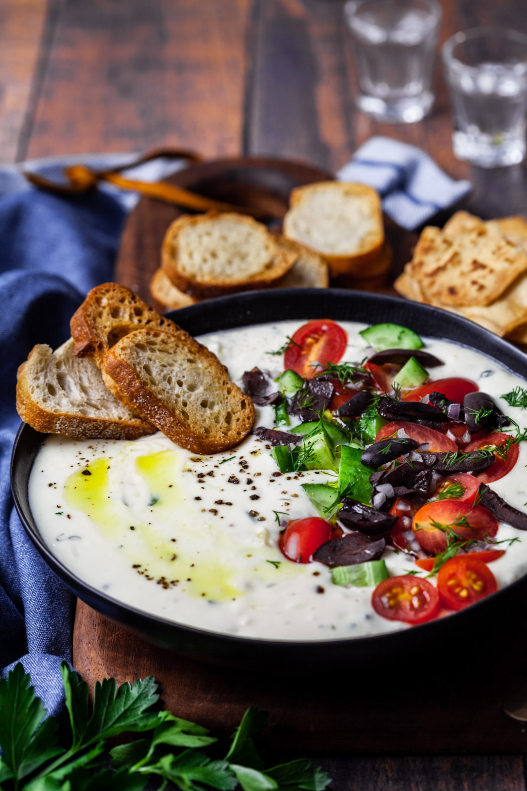 Greek Cheese Fondue