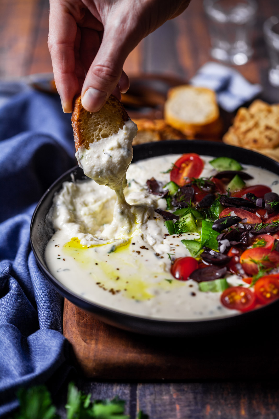 Greek Cheese Fondue