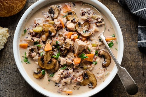 Creamy Chicken And Wild Rice Soup