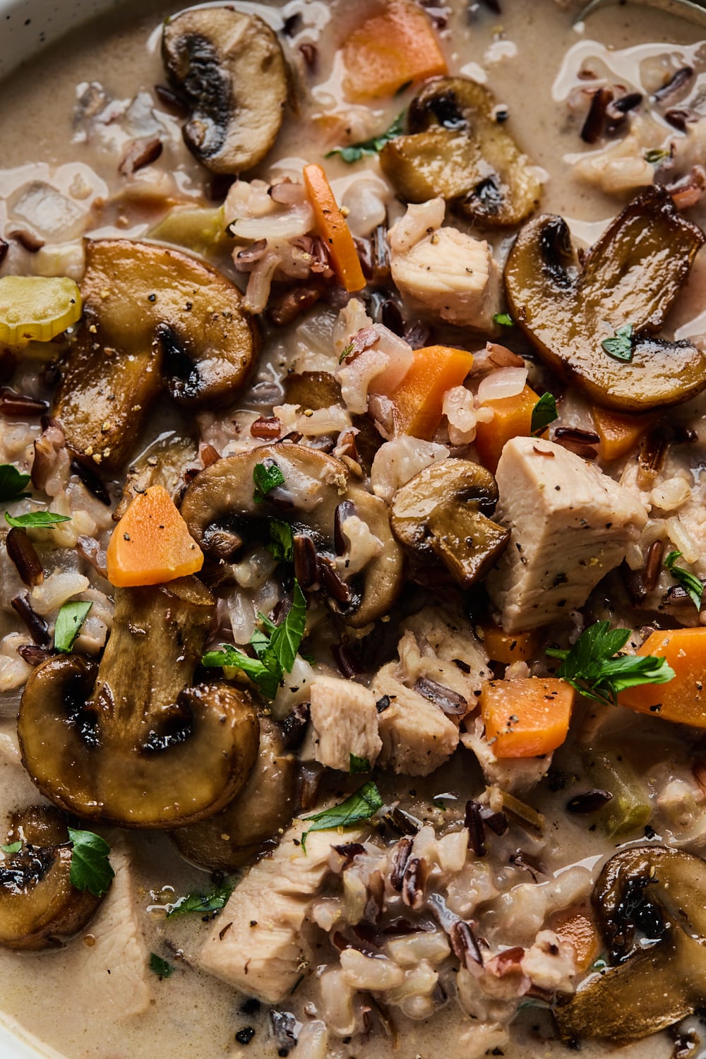 Creamy Chicken And Wild Rice Soup