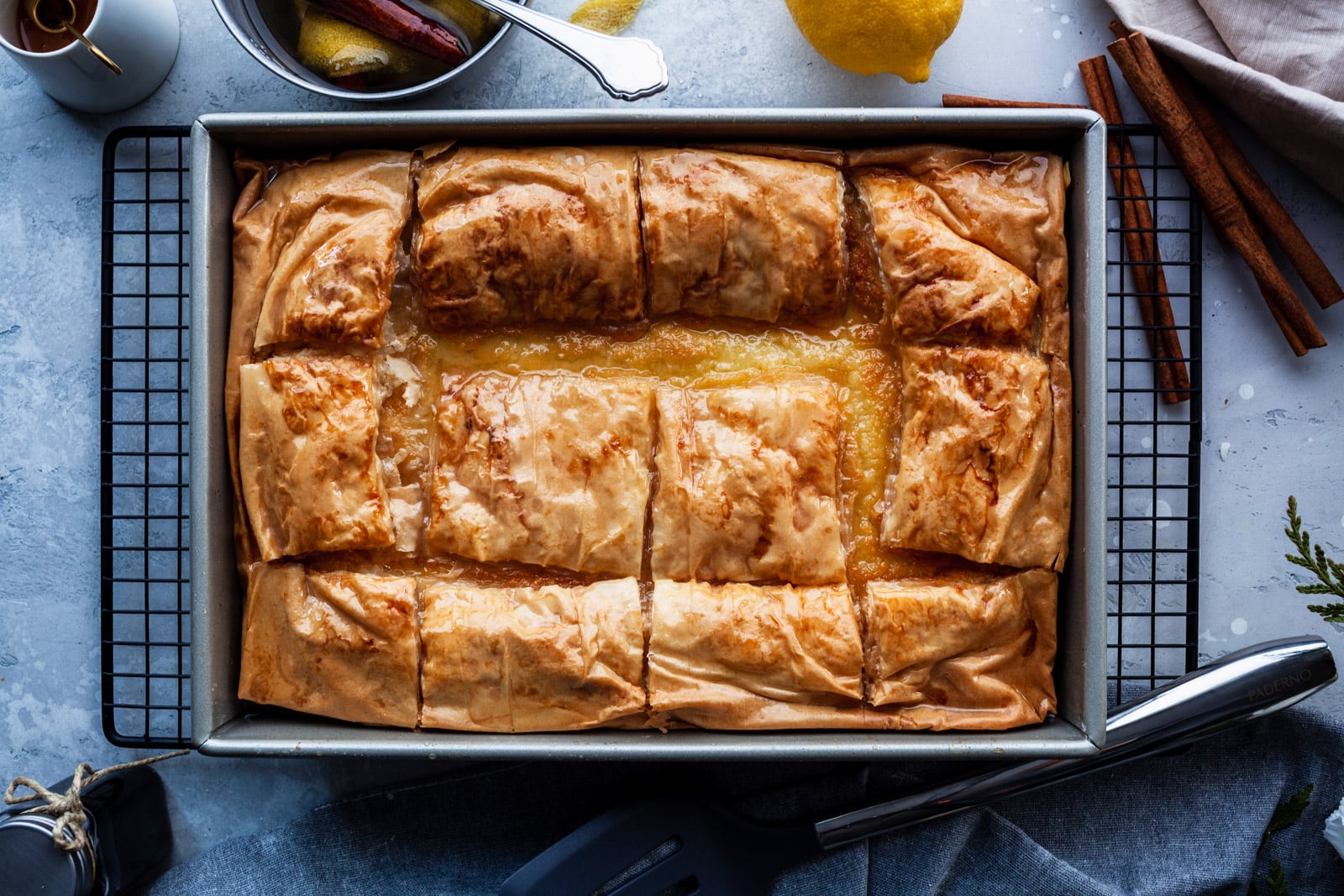 Galaktoboureko – Greek Custard Pie