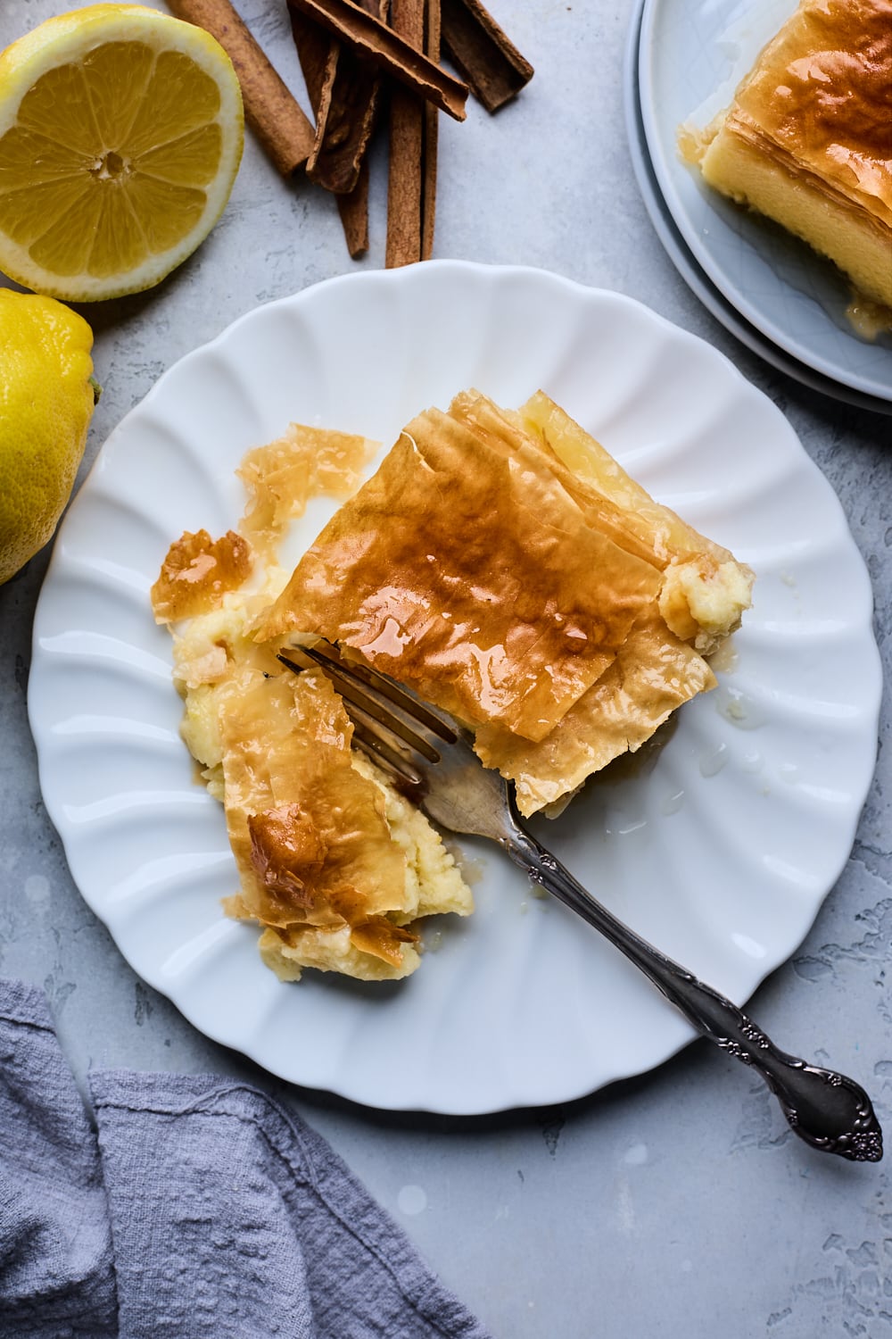 Galaktoboureko – Greek Custard Pie