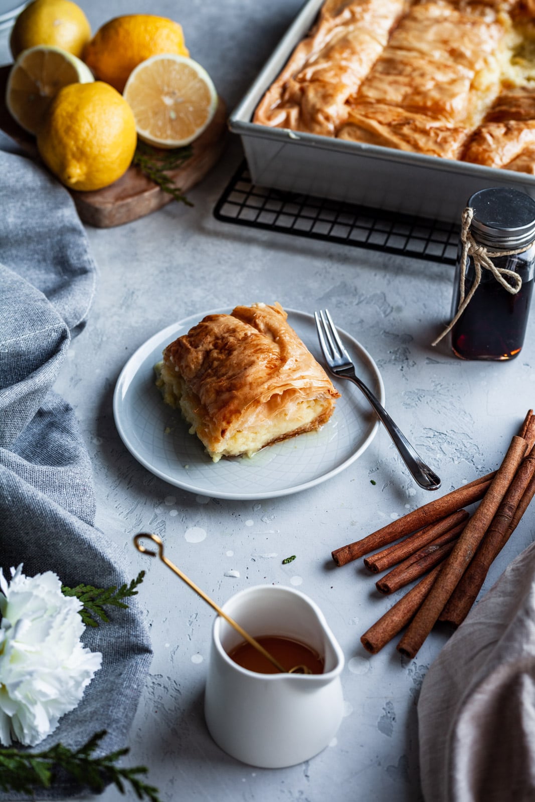 Galaktoboureko – Greek Custard Pie