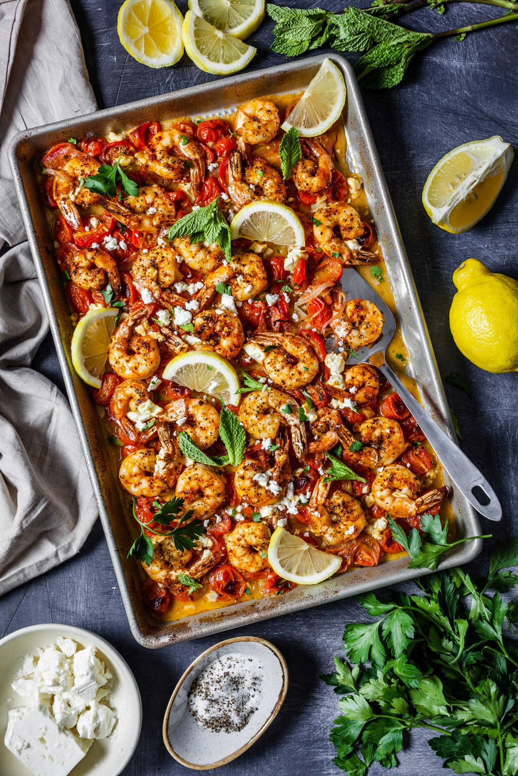 Shrimp Saganaki