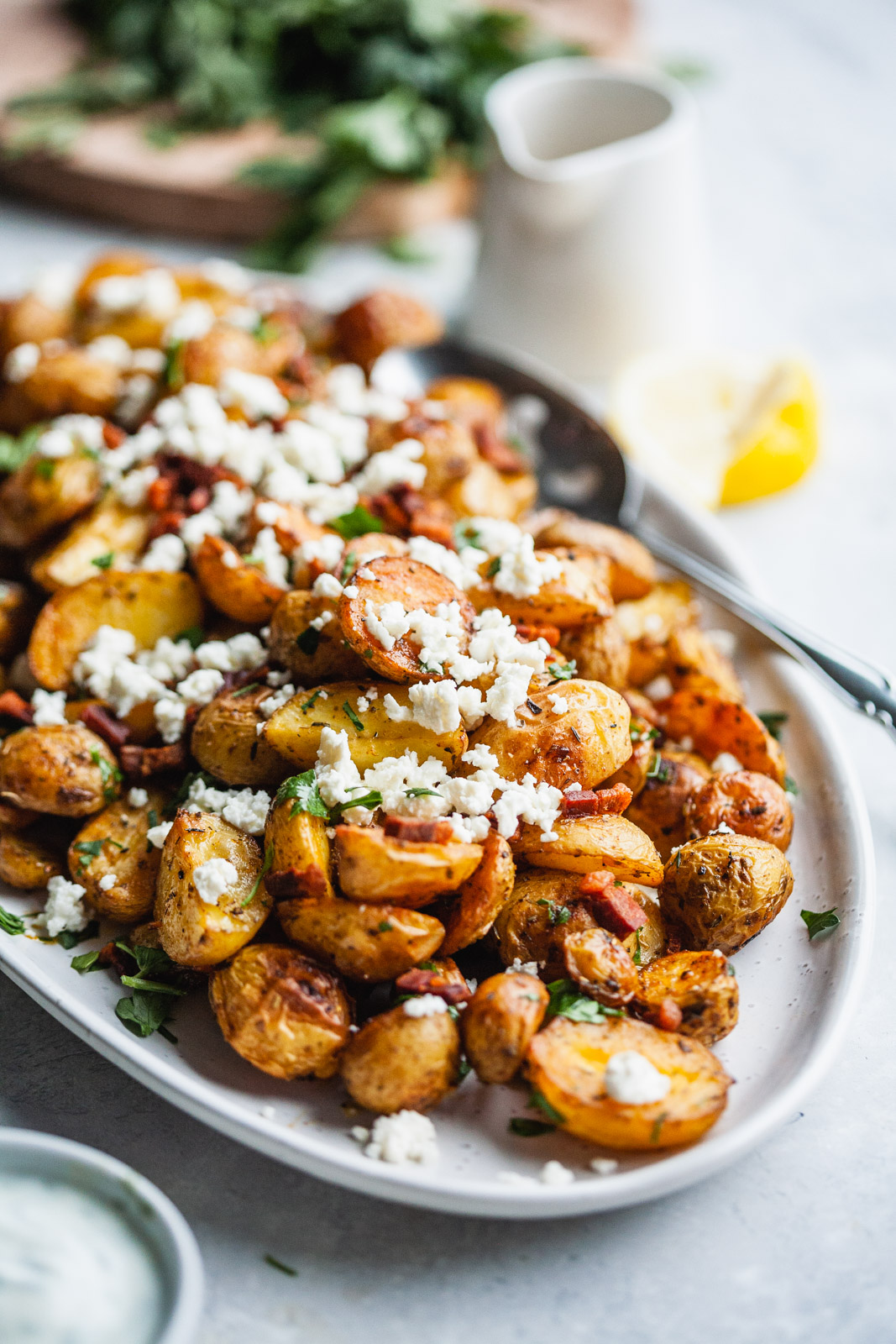 Greek Fries With Pancetta