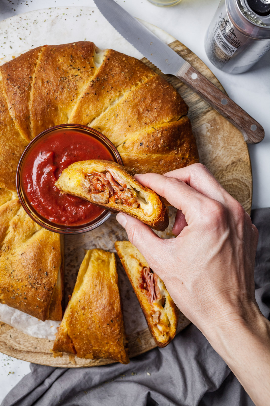 Pizza Crescent Ring