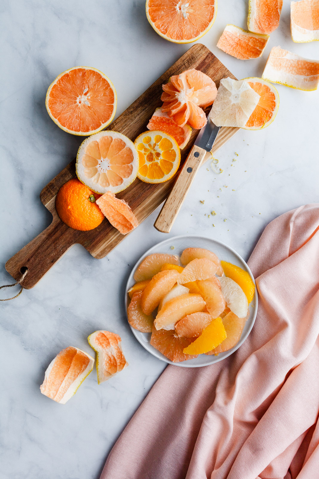 Pink Grapefruit and Avocado Salad