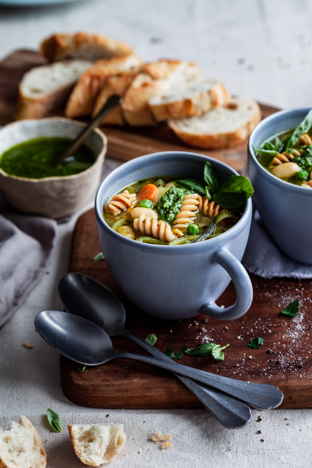 One Pot Vegan Green Minestrone