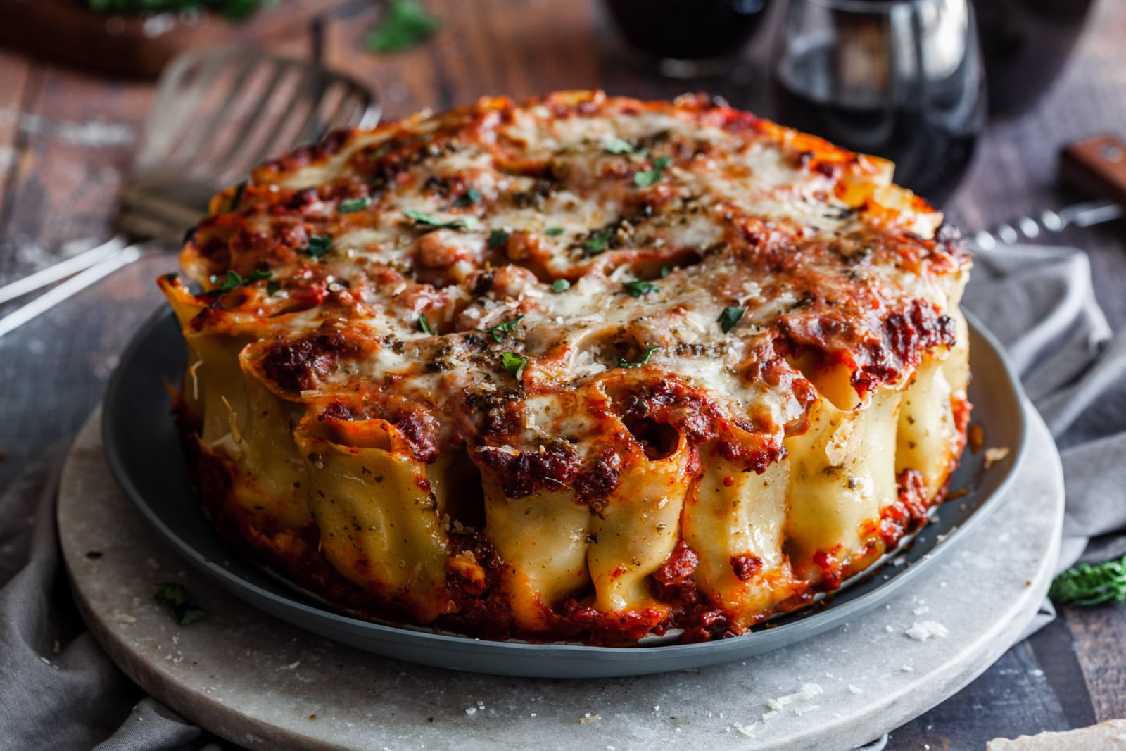 Stuffed Rigatoni Pie (Paccherri)