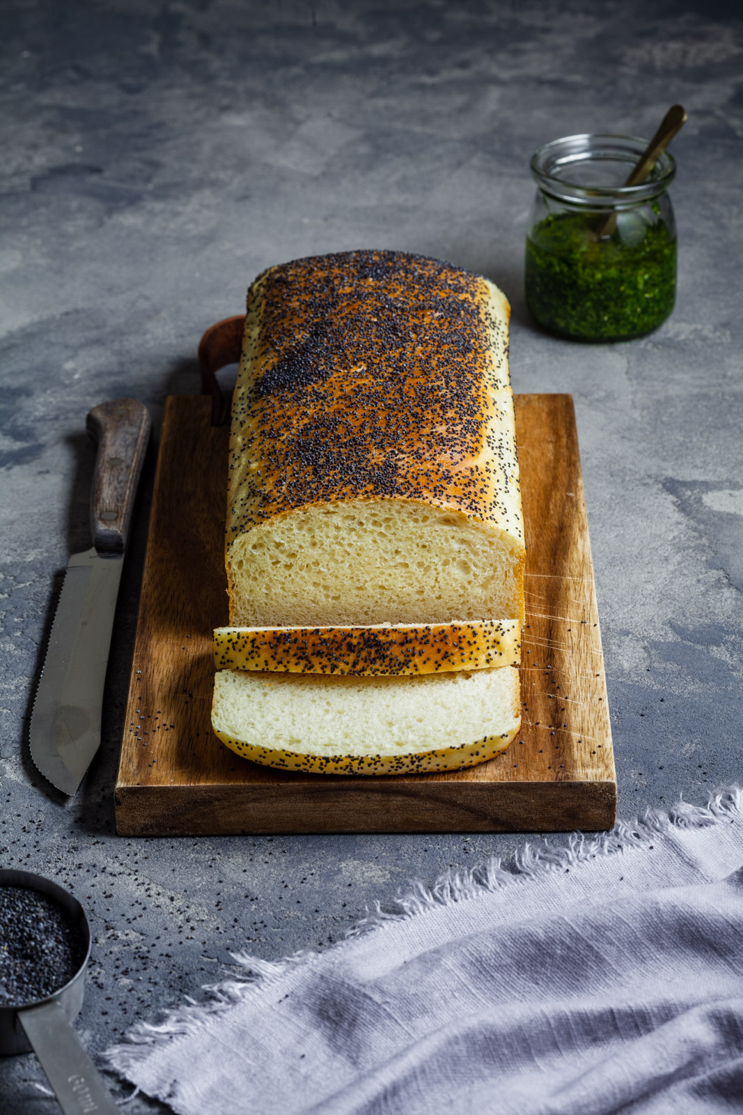 Classic Roasted Tomato And Sweet Pepper Soup With Swedish Poppy Seed Bread