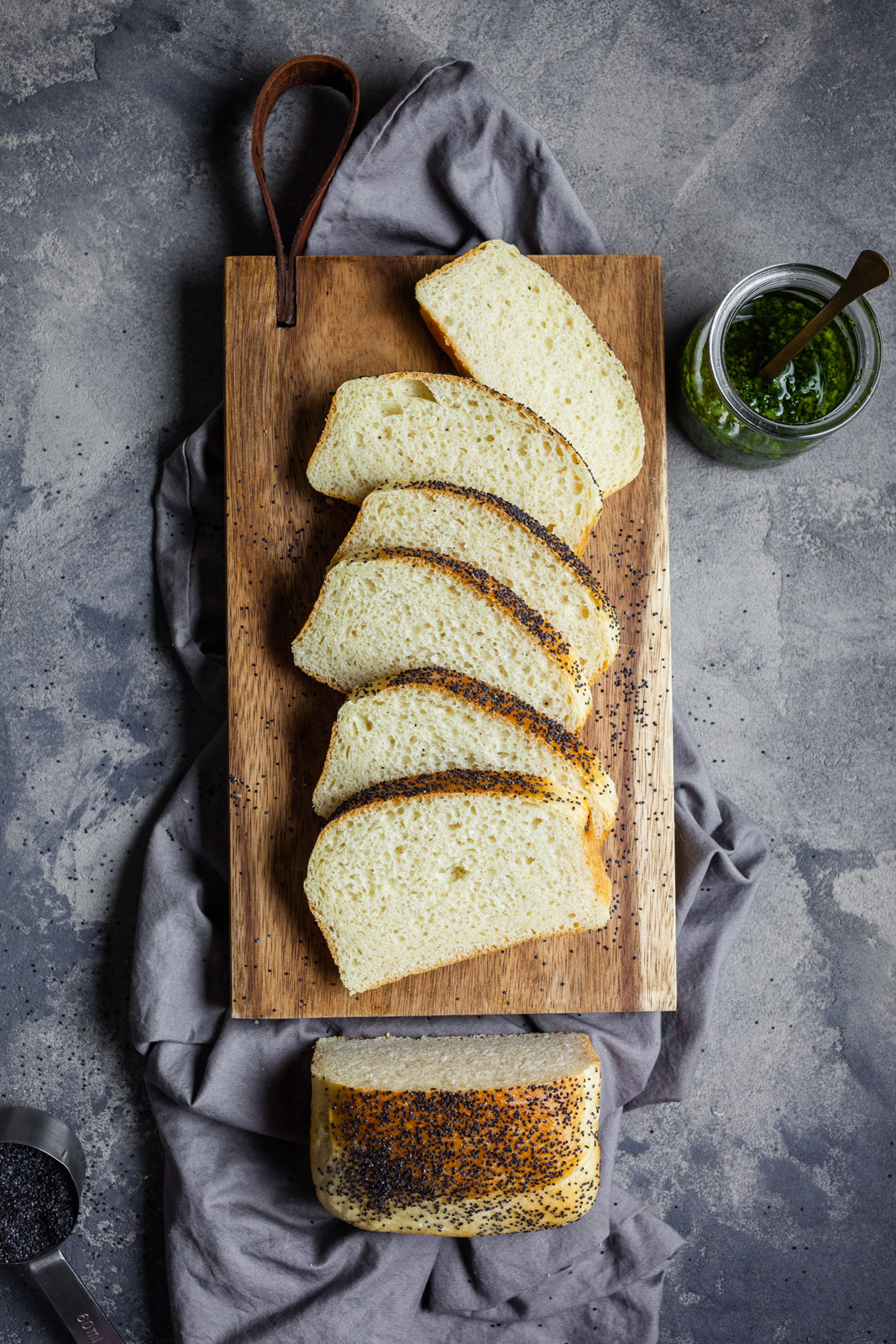 Classic Roasted Tomato And Sweet Pepper Soup With Swedish Poppy Seed Bread