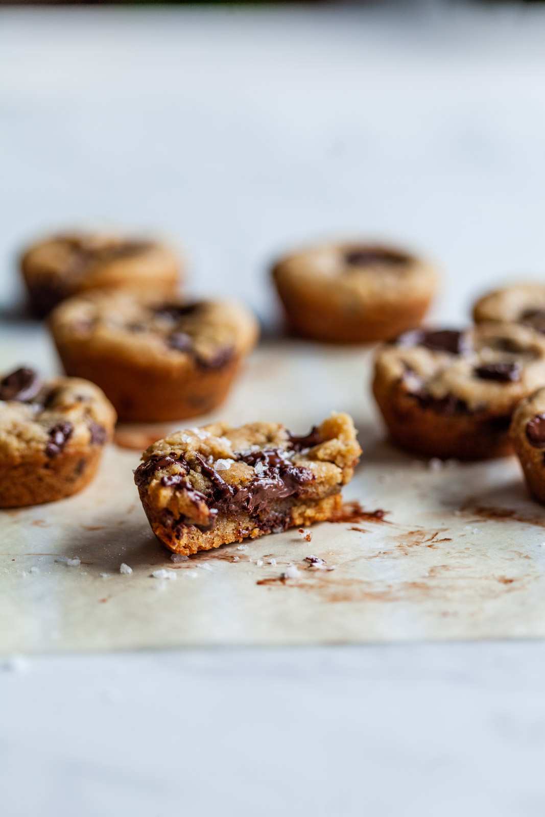 Muffin Tin Chocolate Chip Cookie Cups - Just a Taste