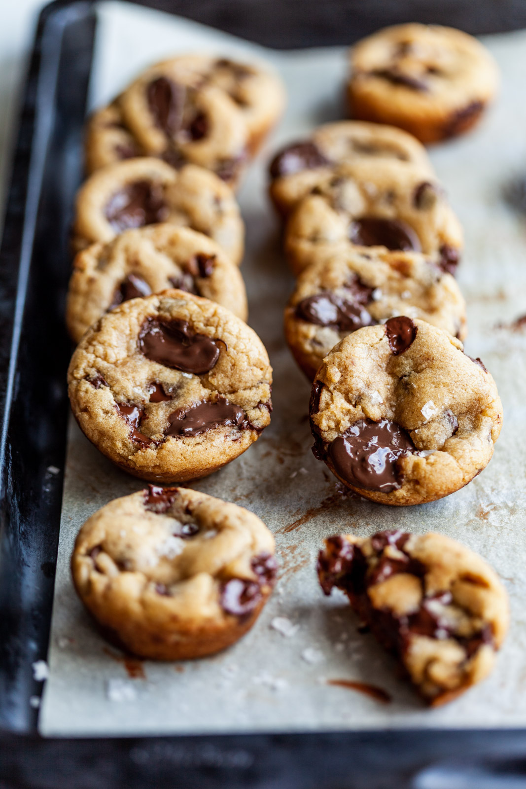 Vegan Chocolate Chip Cookie Cups