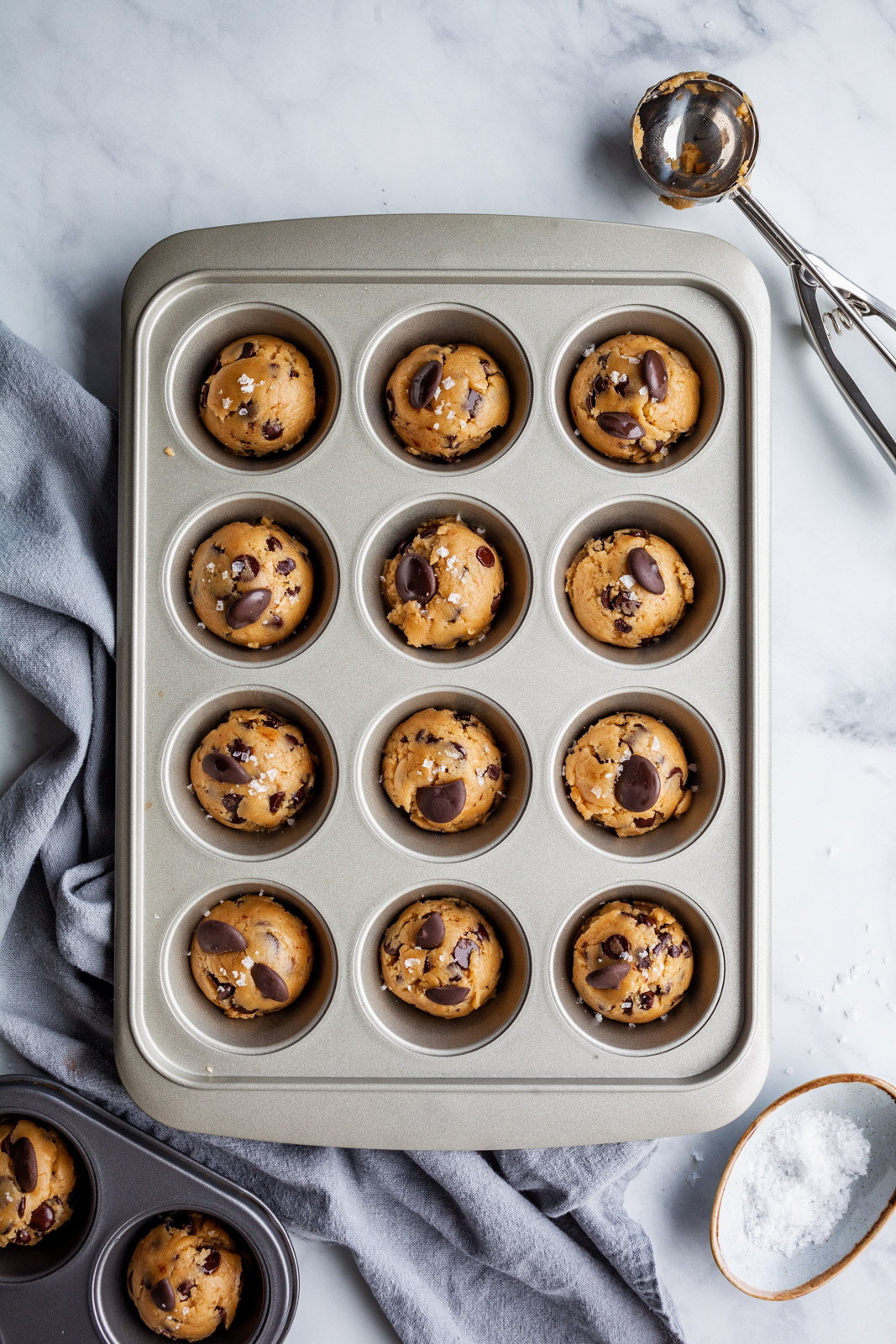 Vegan Chocolate Chip Cookie Cups