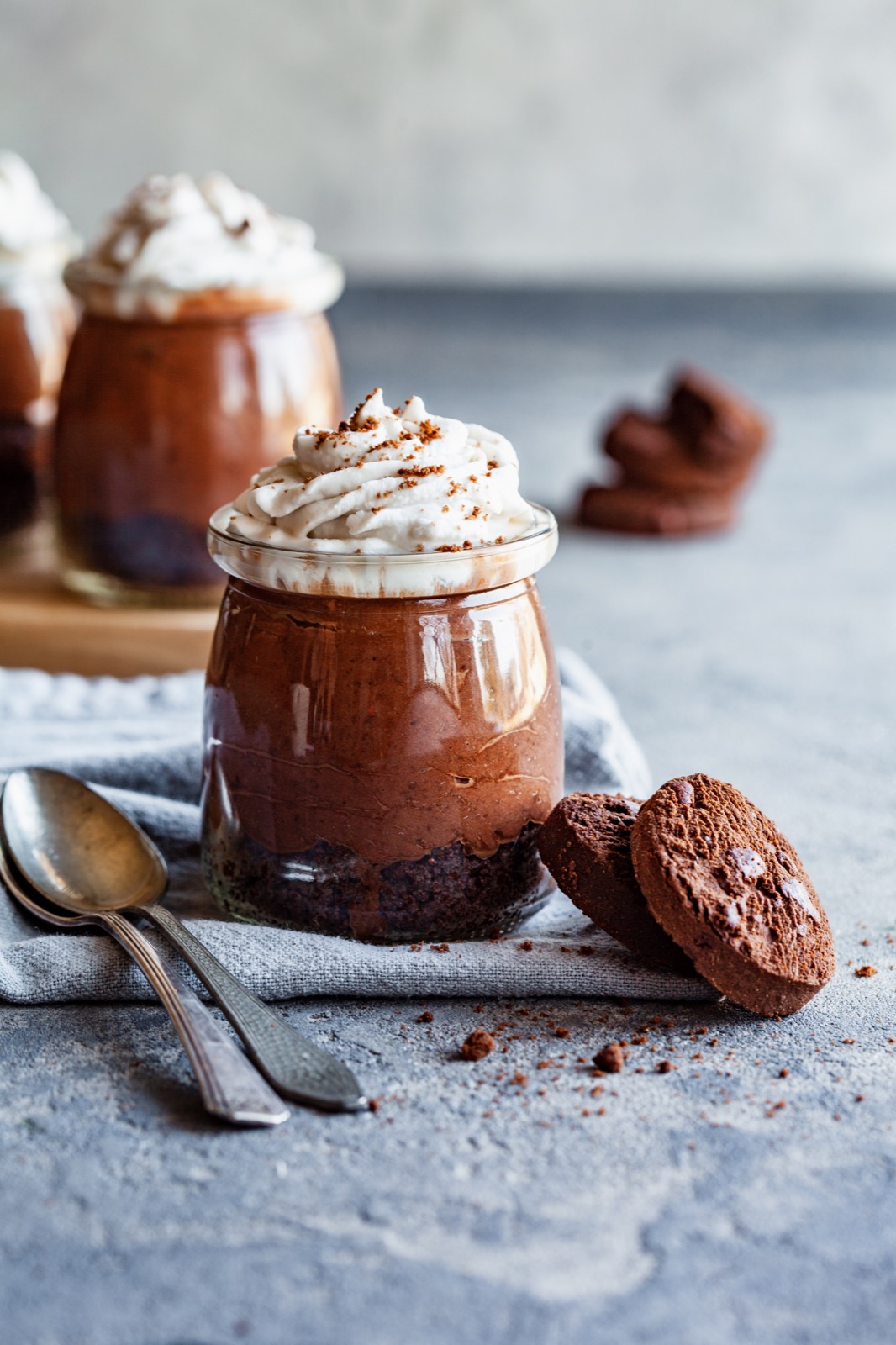 Double Chocolate Vegan Mousse Parfait