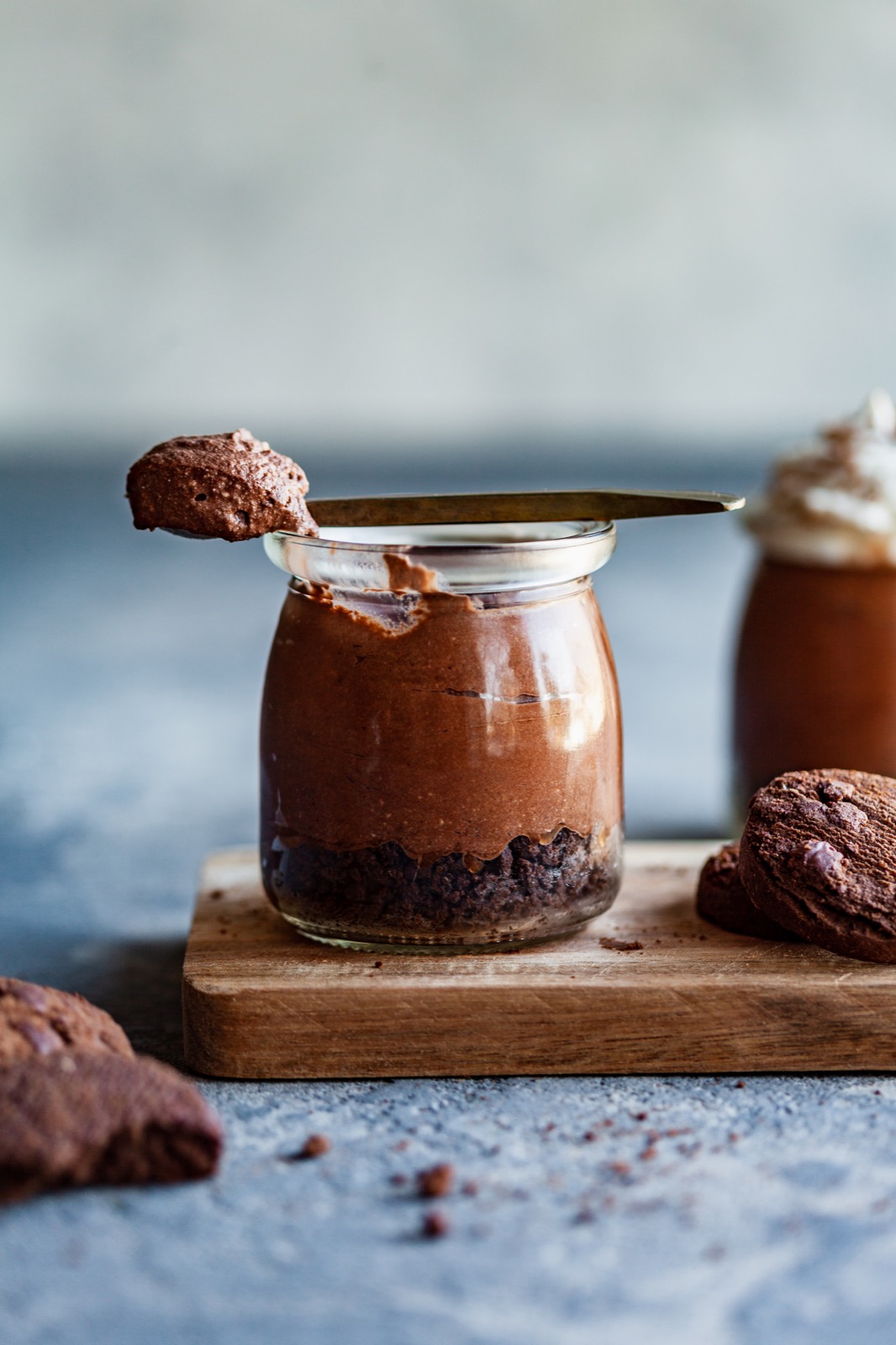 Double Chocolate Vegan Mousse Parfait