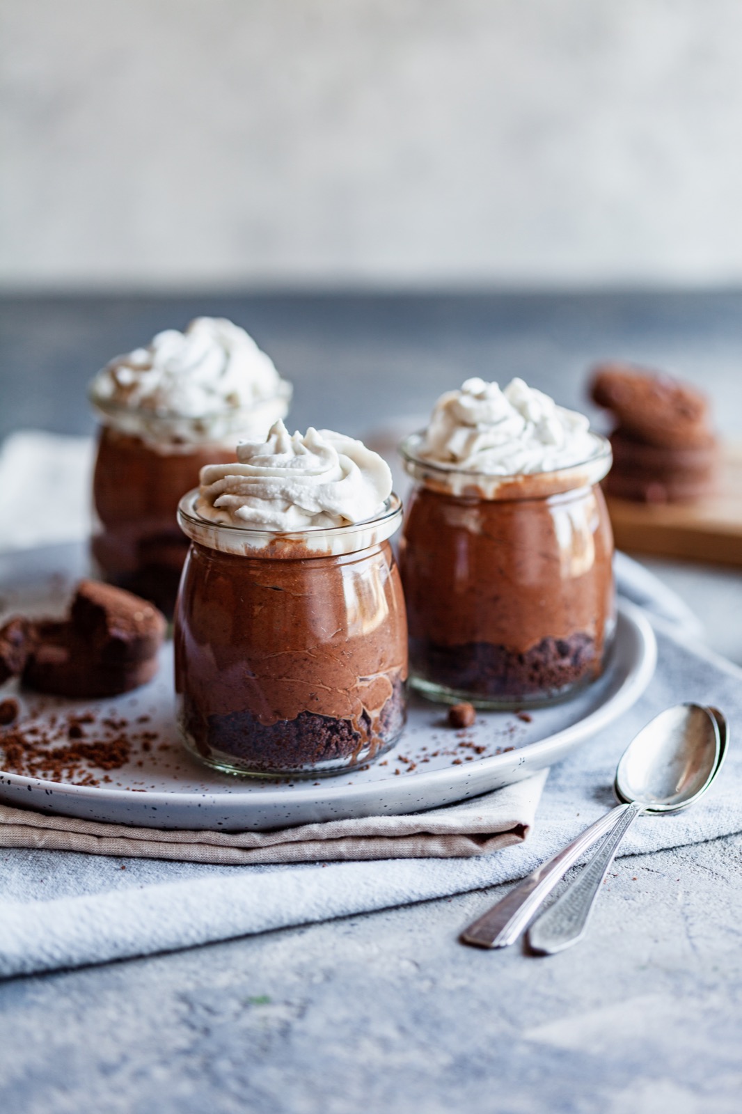 Double Chocolate Vegan Mousse Parfait