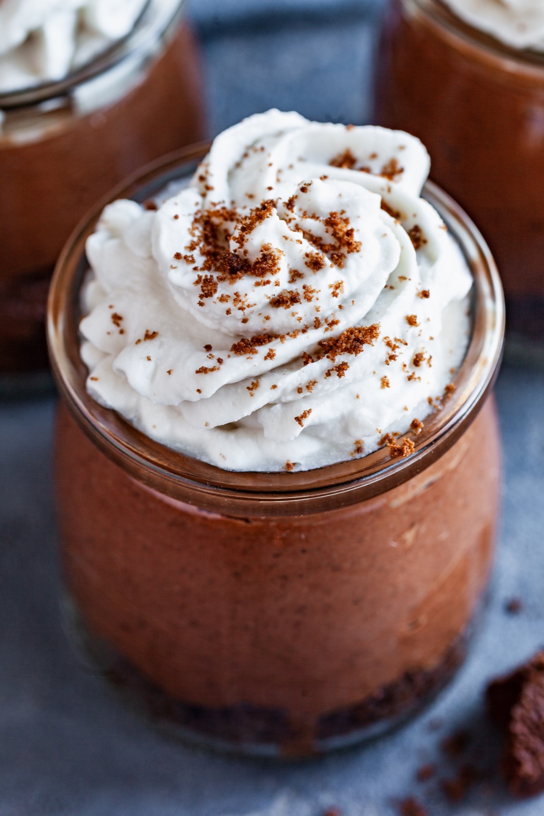 Double Chocolate Vegan Mousse Parfait