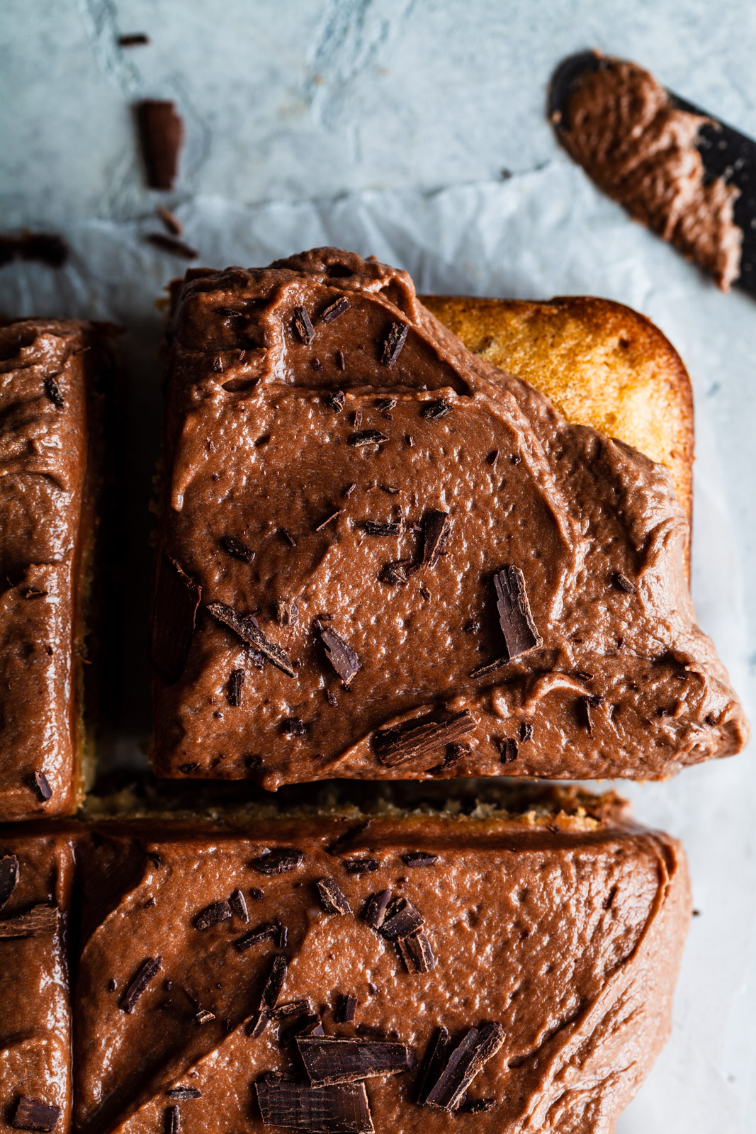 Banana Hazelnut Cake With Nutella Frosting