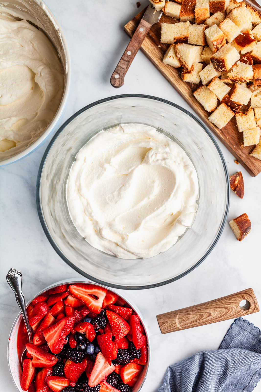 Quick And Easy Mixed Berry Trifle