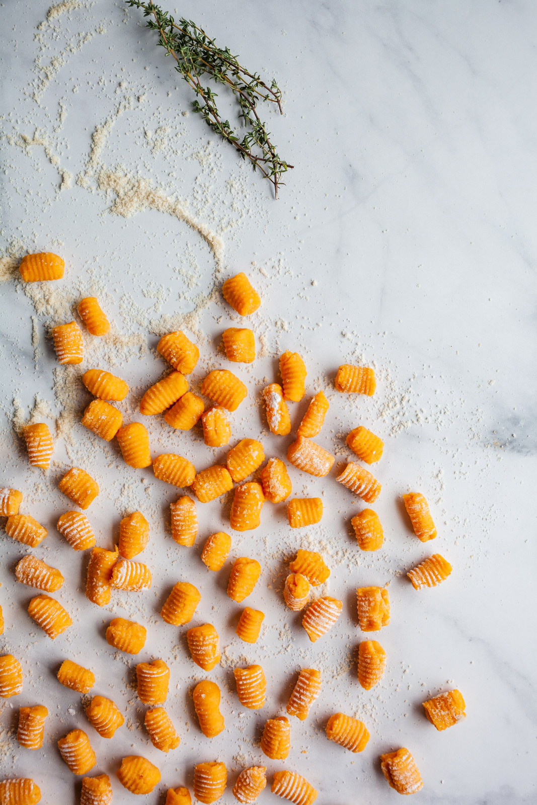 Sweet Potato Gnocchi With Sage and Thyme Brown Butter