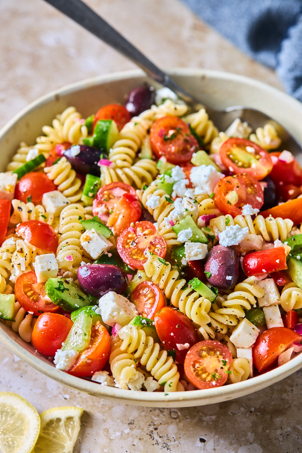 Easy Greek Pasta Salad