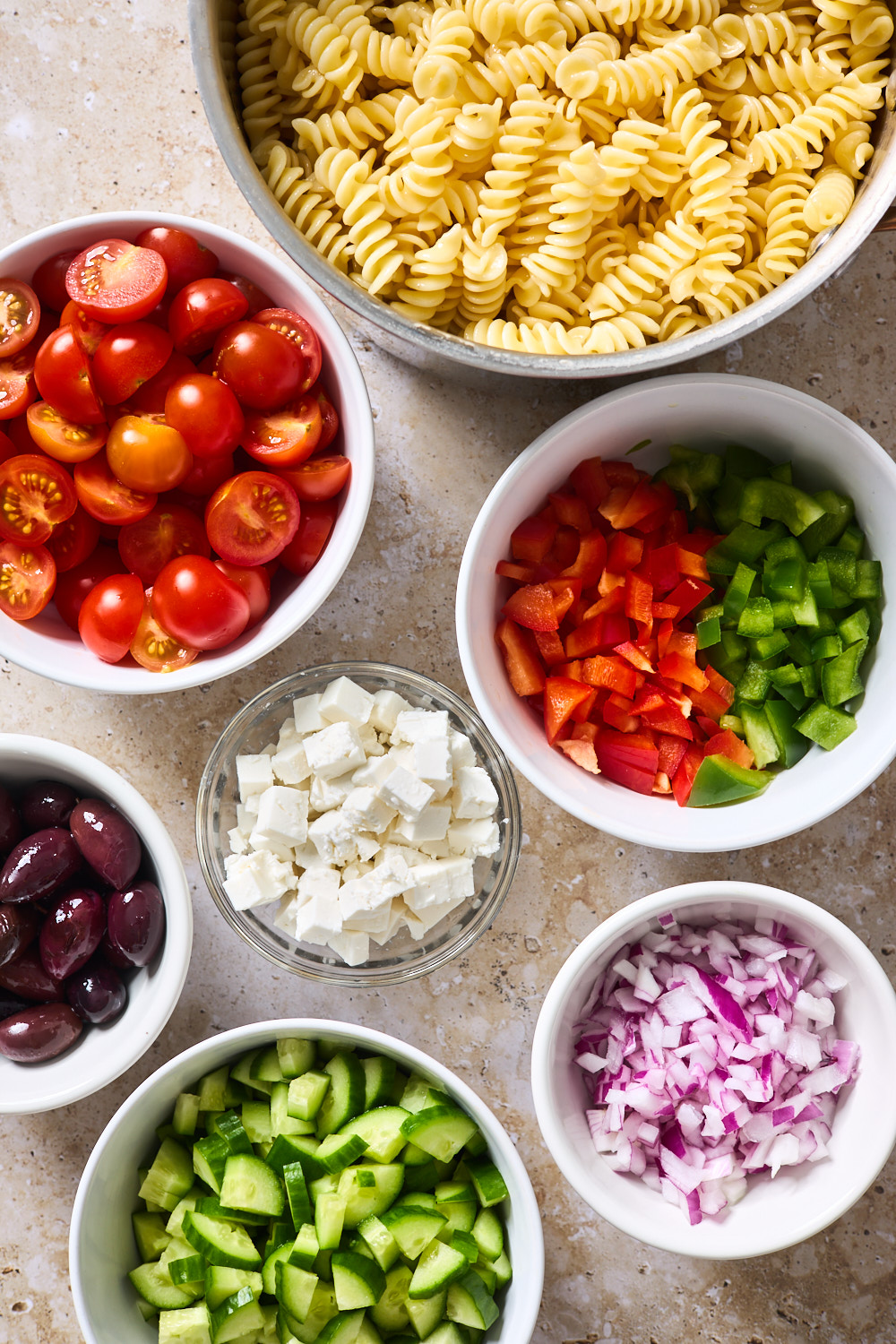 Easy Greek Pasta Salad