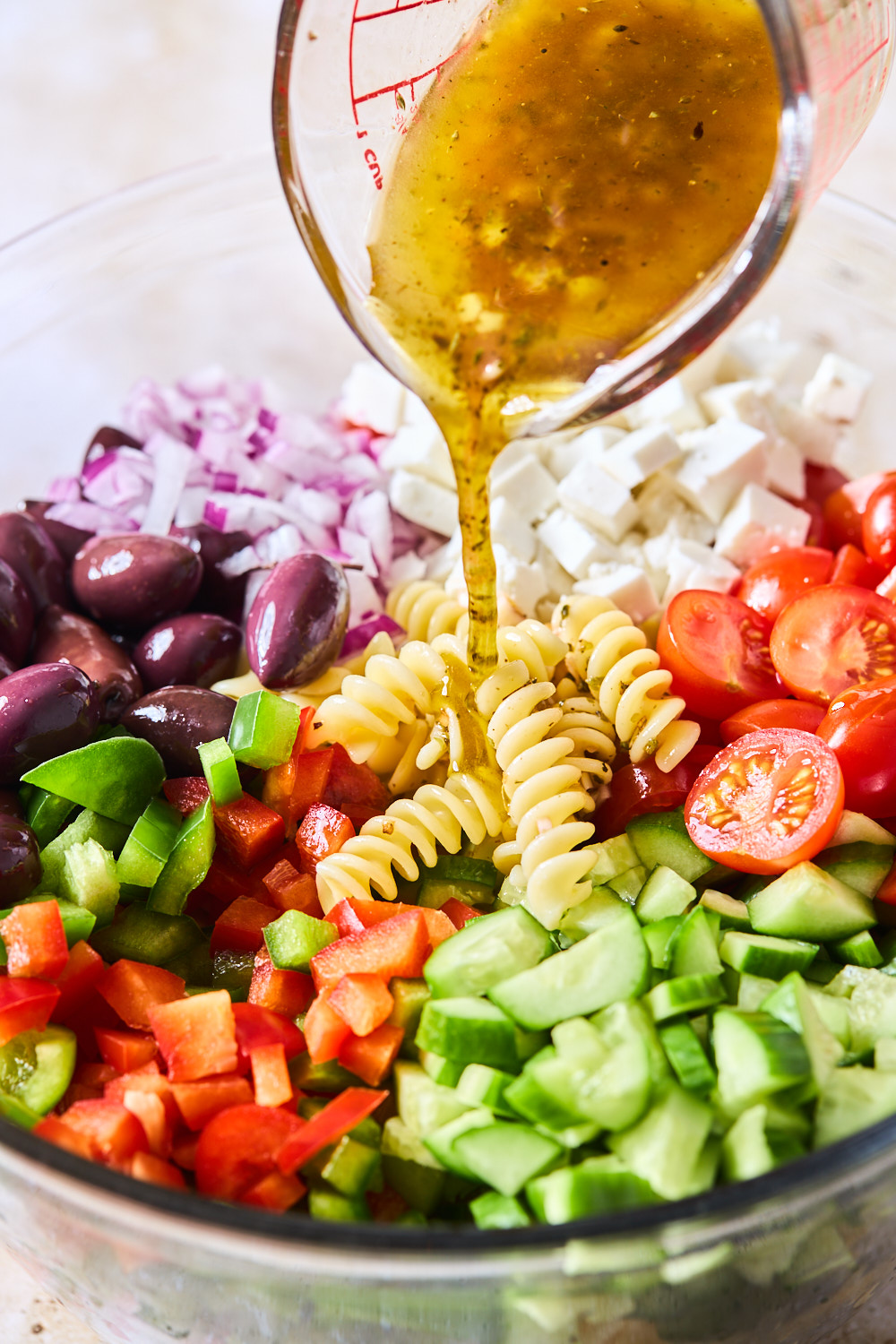 Easy Greek Pasta Salad