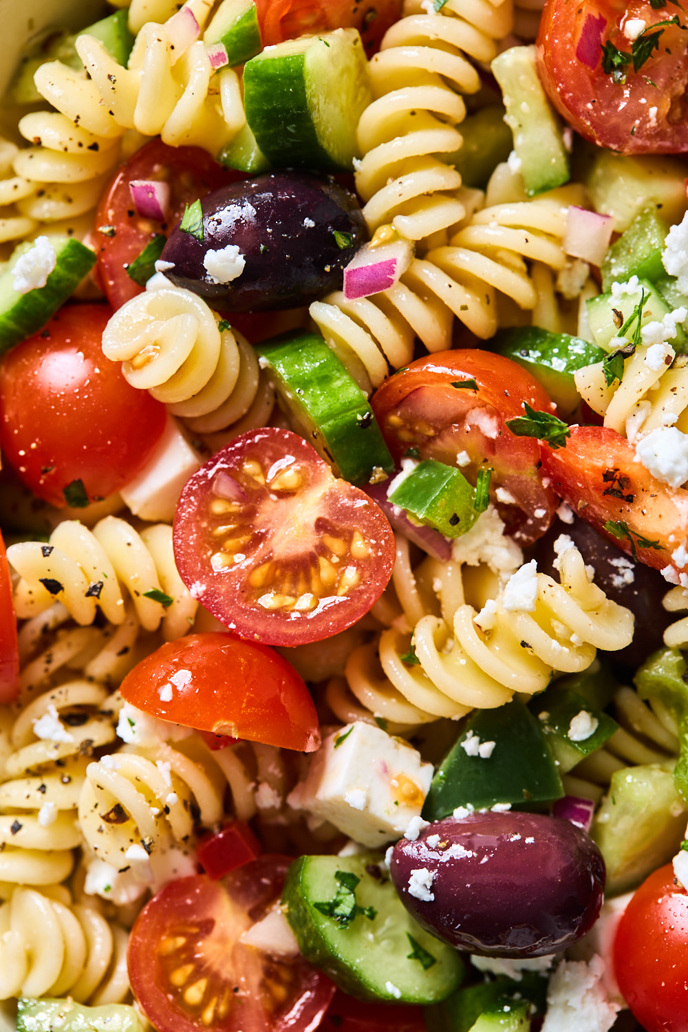 Easy Greek Pasta Salad