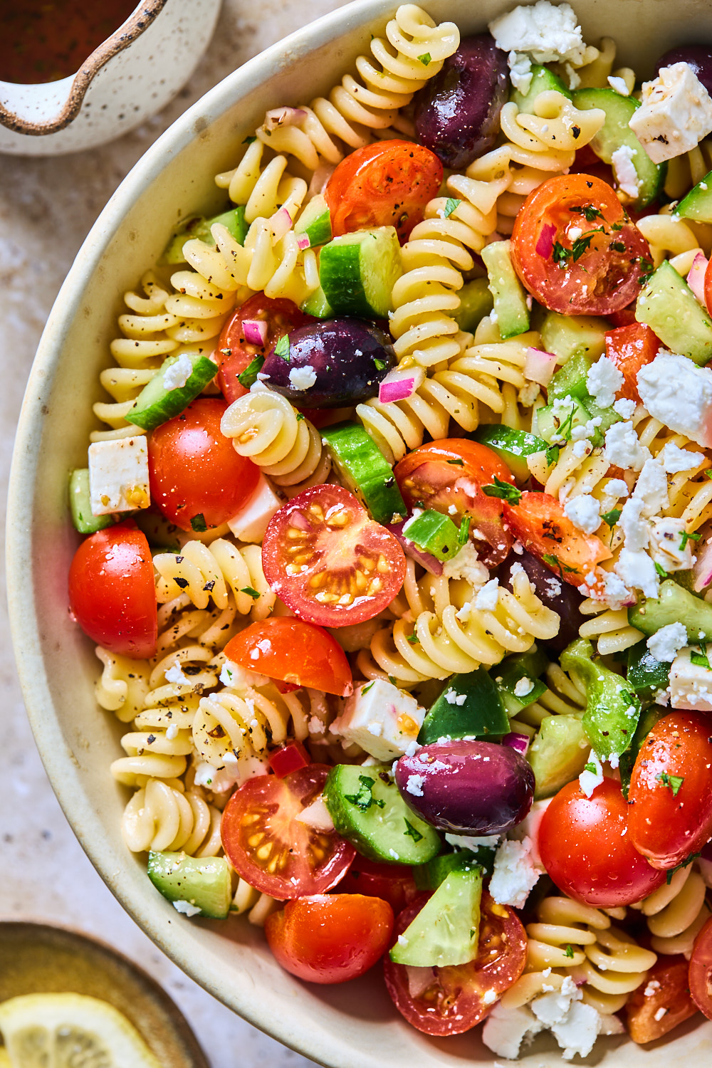 Easy Greek Pasta Salad